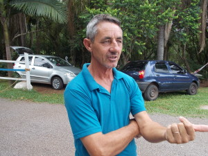 Paulo Fagundes recebe os visitantes