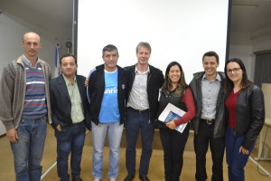 Delegados com representantes do Corede
