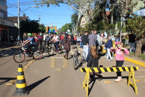 Público prestigiou evento ao ar livre