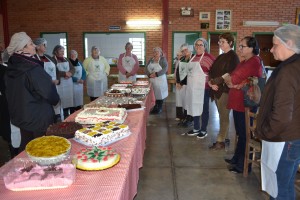 Integrantes do Clube de Mães em Sampaio Baixo