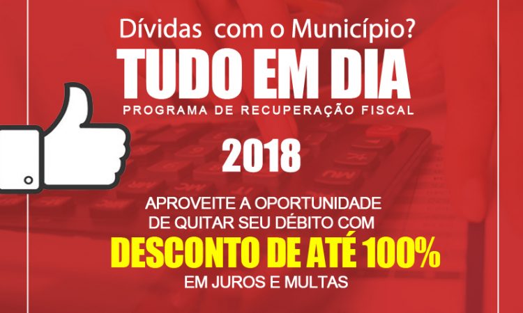 PROGRAMA ‘TUDO EM DIA’ COMEÇA AMANHÃ