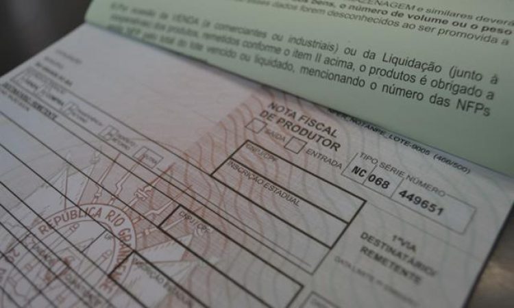 RESTRIÇÕES NO TALÃO DE PRODUTOR EM VIGOR