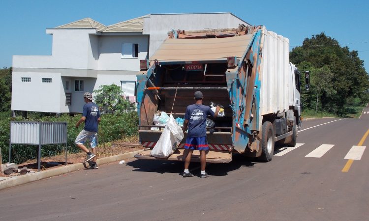 DATAS DA COLETA DE LIXO NO INTERIOR