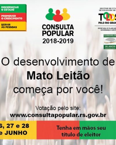 COMUDE MARCA REUNIÃO PARA TRATAR DA CONSULTA POPULAR
