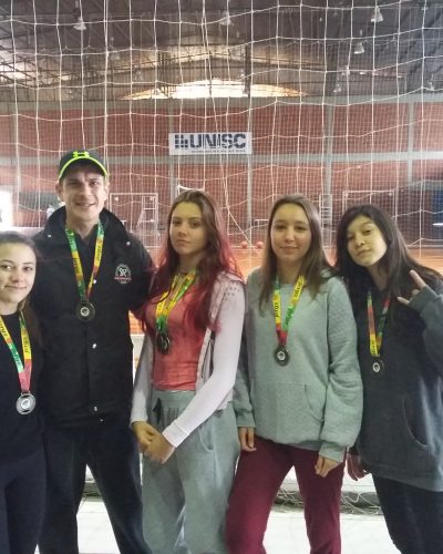 EQUIPE DE ATLETISMO CLASSIFICADO NO JERGS