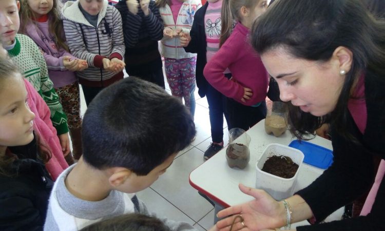 TURMAS DA ESCOLA IRENO BOHN NO MEIO AMBIENTE