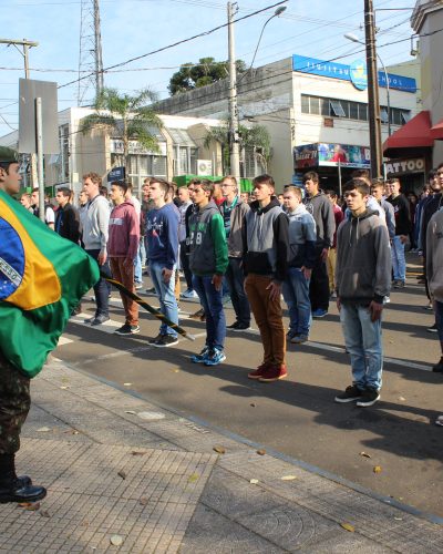 JURAMENTO À BANDEIRA NA SEMANA DA PÁTRIA