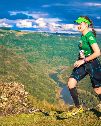 FERNANDA FINKLER VENCE PROVA NA SERRA GAÚCHA