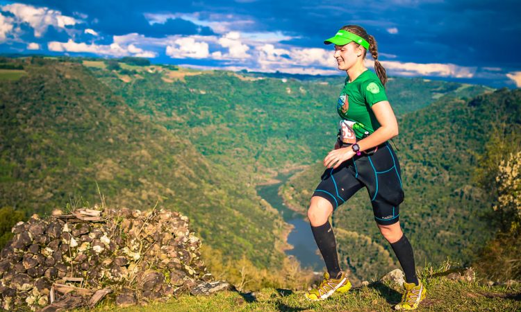 FERNANDA FINKLER VENCE PROVA NA SERRA GAÚCHA