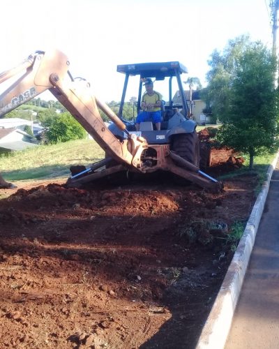 MORADORES OFICIALIZAM ADESÃO AO PROGRAMA DE CALÇADAS