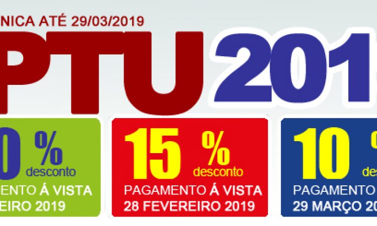 PRIMEIRA ETAPA DO IPTU ARRECADA R$ 313 MIL