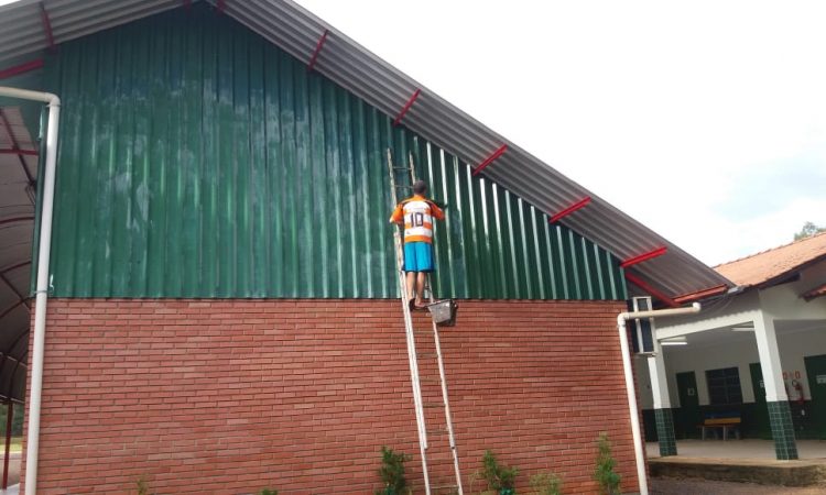 MELHORIAS NA ESCOLA SANTO ANTÔNIO