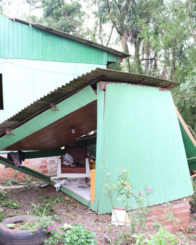 VENTANIA CAUSA PREJUÍZOS NO INTERIOR