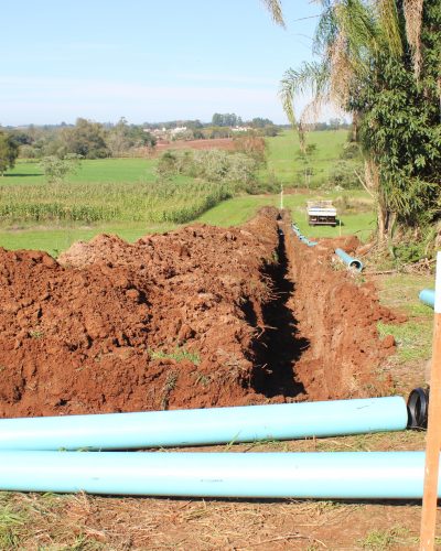SEGUNDA PARCELA É LIBERADA NO PROJETO DA REDE DE ÁGUA