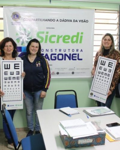 PROJETO DO LIONS OFERECERÁ TESTES DE VISÃO