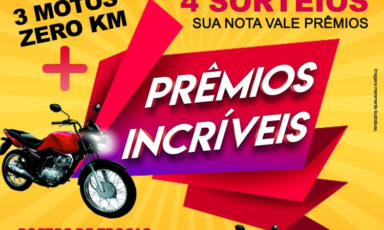 CAUTELAS DA SUA NOTA VALE PRÊMIOS DISPONÍVEIS