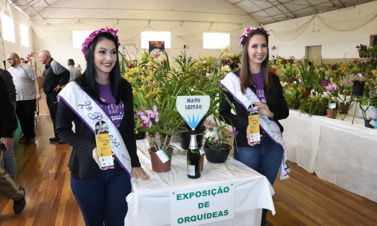 LANÇAMENTO DA FESTA DAS ORQUÍDEAS DIA 5 DE NOVEMBRO