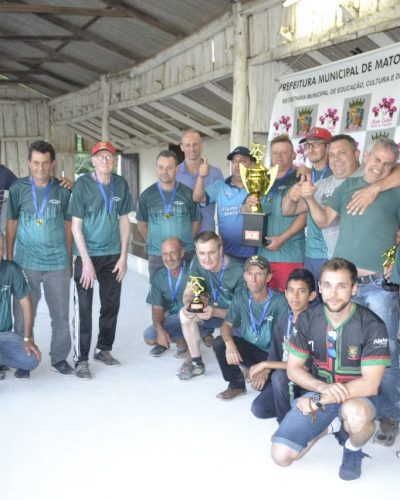 SANTO ANTÔNIO CAMPEÃO NA BOCHA VETERANO