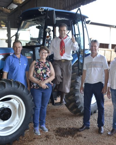 PATRULHA AGRÍCOLA RECEBE NOVO TRATOR