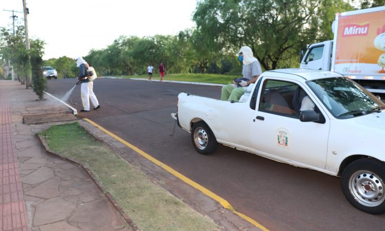 LIMPEZA NAS VIAS PÚBLICAS PARA CONTER O CORONAVÍRUS