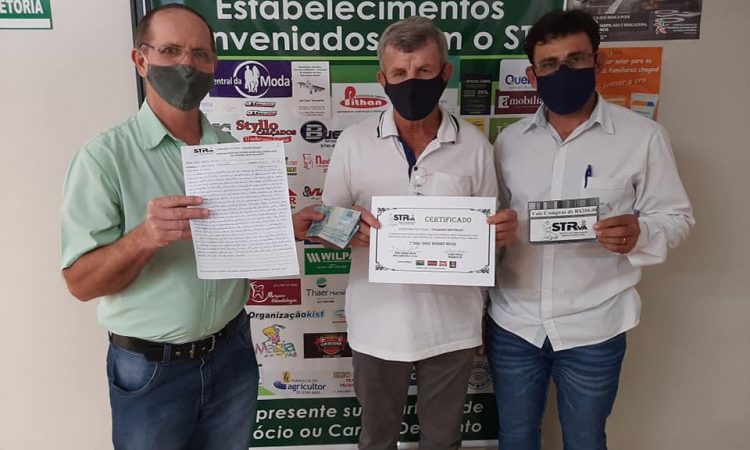 MORADOR DE ARROIO BONITO ENTRE OS VENCEDORES DE CONCURSO