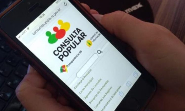 VOTAÇÃO CONSULTA POPULAR 2020 EM OUTUBRO