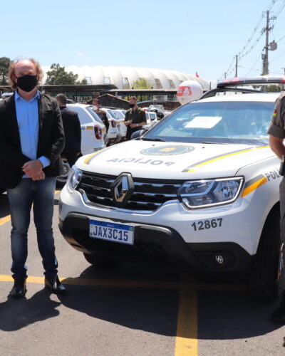 BRIGADA MILITAR RECEBE NOVA VIATURA POLICIAL