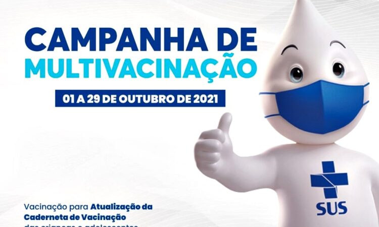 MULTIVACINAÇÃO COM ATENDIMENTO NO SÁBADO, NA UBS CENTRAL