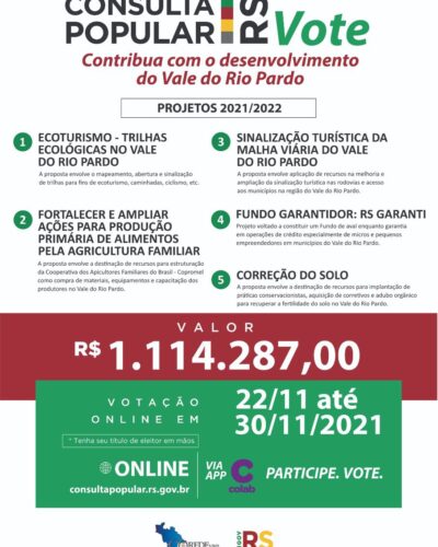 COMUDE SE PREPARA PARA VOTAÇÃO DA CONSULTA POPULAR