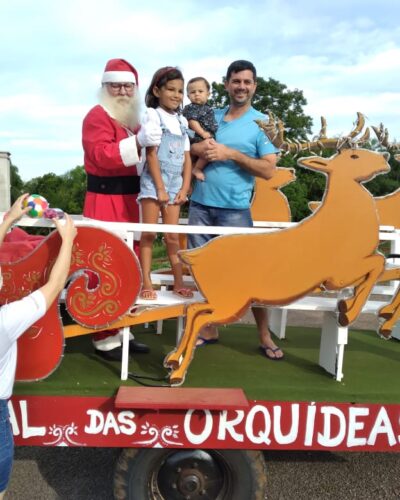 ROTEIRO DO PAPAI NOEL COM ENTREGA DE PRESENTES A PARTIR DE DOMINGO