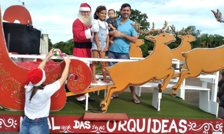 ROTEIRO DO PAPAI NOEL COM ENTREGA DE PRESENTES A PARTIR DE DOMINGO