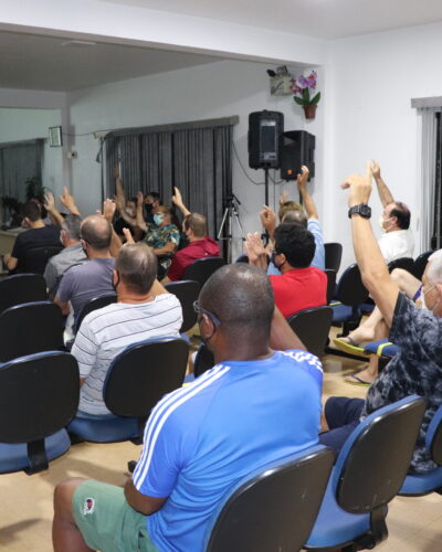REUNIÃO COM MORADORES APROVA ASFALTO EM SANTO ANTÔNIO