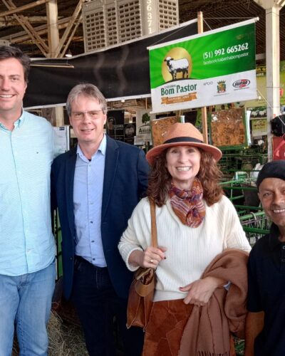 PREFEITO E PRIMEIRA-DAMA NA EXPOINTER