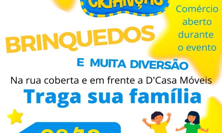 ACI PROMOVE O SABADÃO DIAS DAS CRIANÇAS