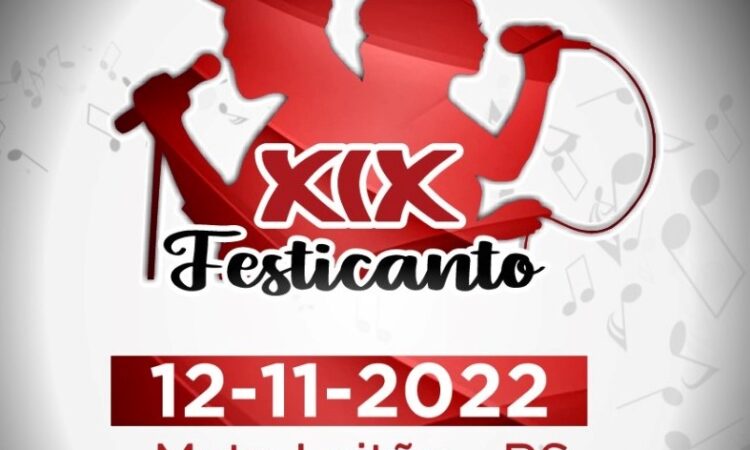 INSCRIÇÕES NO 19º FESTICANTO PRORROGADAS