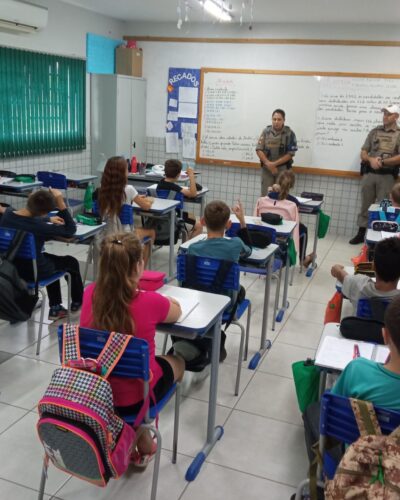 BRIGADA MILITAR INTENSIFICA AÇÕES PREVENTIVAS NAS ESCOLAS