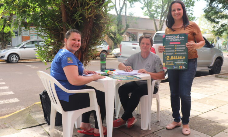 MUNICÍPIO MOBILIZADO NA VOTAÇÃO DA CONSULTA POPULAR