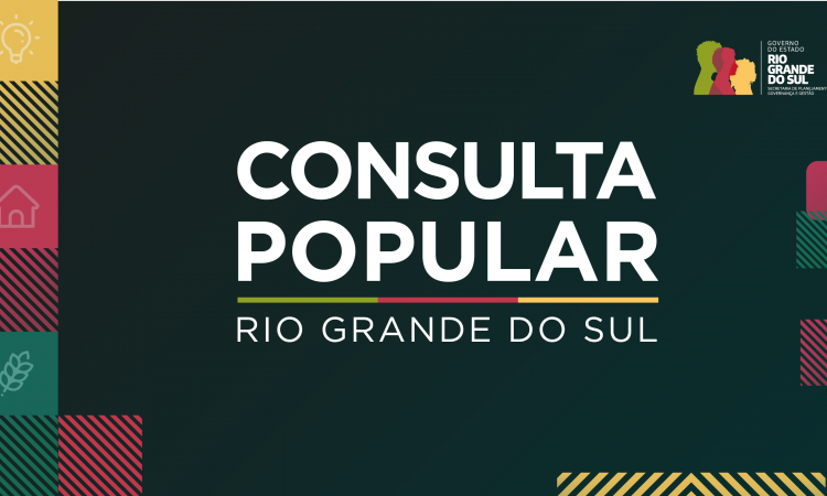 CONSULTA POPULAR RECEBE PROPOSTAS ATÉ O DIA 18