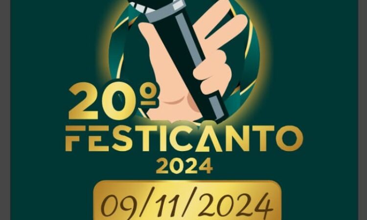 INSCRIÇÕES NO 20º FESTICANTO A PARTIR DIA 14 DE OUTUBRO