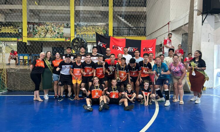 BOLA CHEIA CAMPEÃO DA COPA IMX FUTSAL, CATEGORIA SUB-14