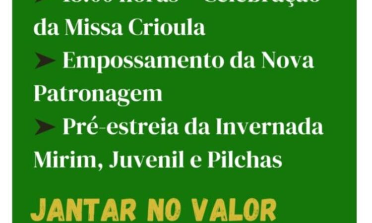 POSSE DA NOVA PATRONAGEM E COMEMORAÇÃO DOS 25 ANOS DO QUERÊNCIA DA MATA