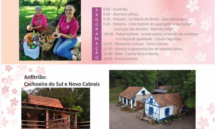 INSCRIÇÕES ABERTAS PARA O ENCONTRO REGIONAL DE MULHERES