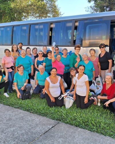 COMITIVA PARTICIPA DO ENCONTRO D’ELAS, EM VALE DO SOL
