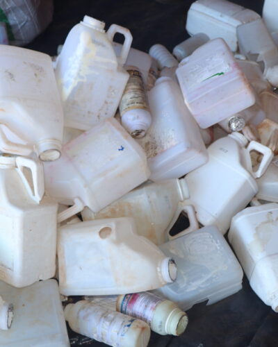 MAIS DE 550 EMBALAGENS DE AGROTÓXICOS RECOLHIDAS