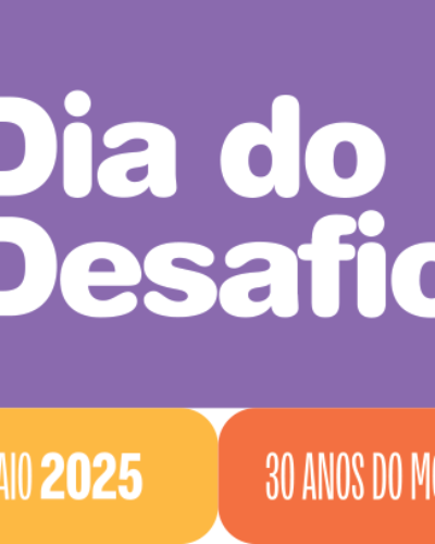 DIA DO DESAFIO COM AÇÃO SOLIDÁRIA NA PRÓXIMA QUARTA-FEIRA