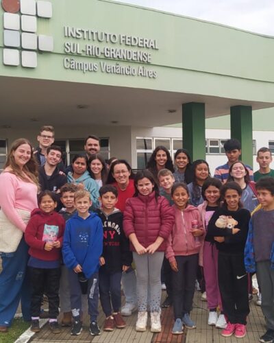TERCEIRO ANO DA ESCOLA SAP NO IFSUL VENÂNCIO AIRES