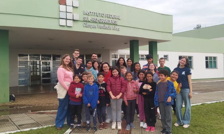 TERCEIRO ANO DA ESCOLA SAP NO IFSUL VENÂNCIO AIRES