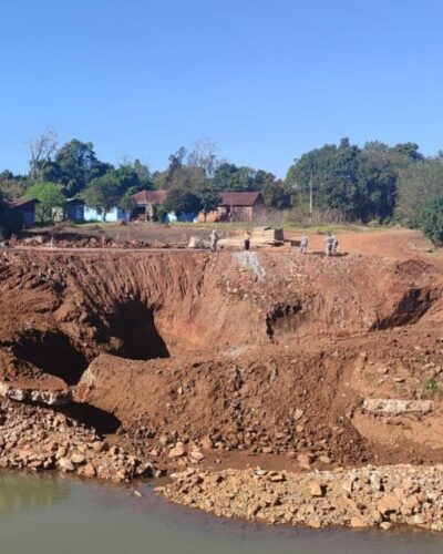 NOVA PONTE ‘PASSO FUNDO’: EXECUÇÃO CHEGA A 30%