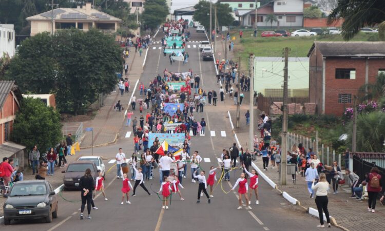CAMINHADA CÍVICA DA SEMANA DA PÁTRIA NESTE SÁBADO