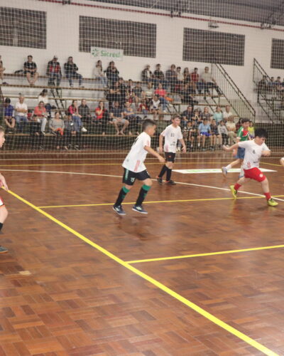 RODADA DA COPINHA FUTSAL NO GINÁSIO DA ESCOLA IRENO